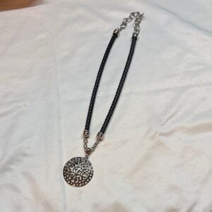 Elegant Silver Pendant Necklace